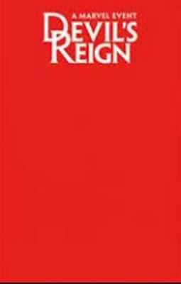 DEVIL'S REIGN 01 RED COVER VARIANT MARVEL COMICS MARTIN, CASSARA & PERCY
