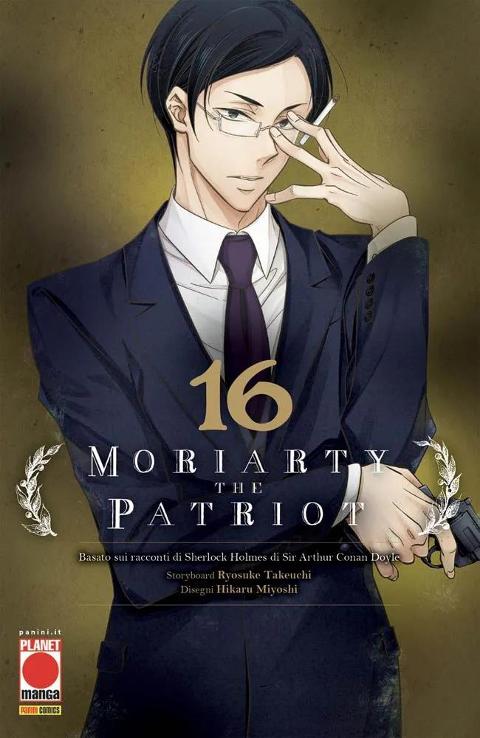 MORIARTY THE PATRIOT 16 PLANETMANGA SHONEN TAKEUCHI & MIYOSHI