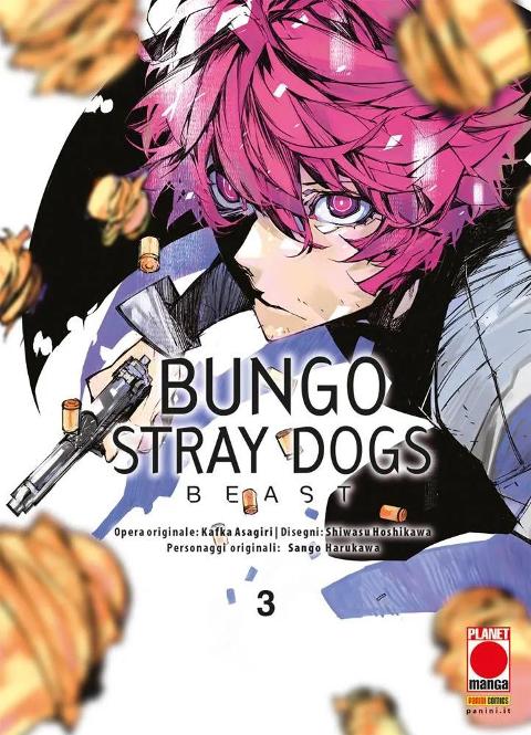 BUNGO STRAY DOGS BEAST 03 PLANETMANGA SEINEN ASAGIRI, HARUKAWA & HOSHIKAWA