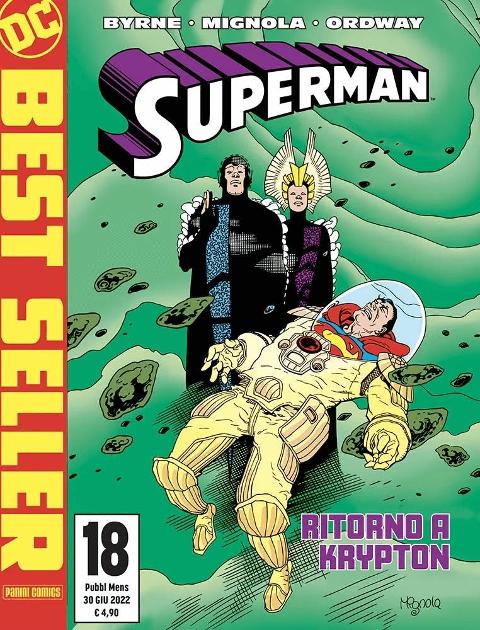 SUPERMAN DI JOHN BYRNE 18 DC COMICS JERRY ORDWAY & JOHN BYRNE