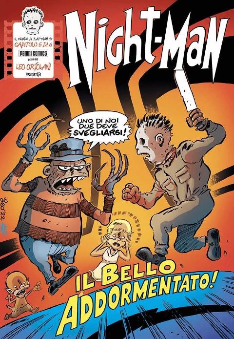 NIGHT-MAN 05 PANINI FUMETTO LEO ORTOLANI