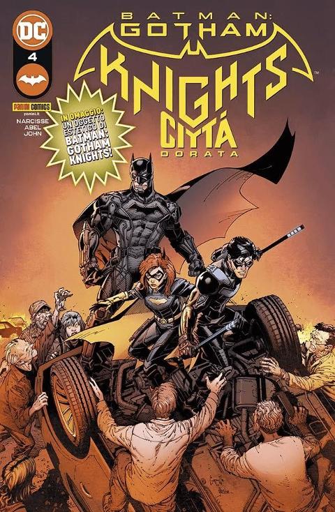 BATMAN- GOTHAM KNIGHTS 04 - CITTÀ DORATA DC COMICS NARCISSE, ABEL & JOHN
