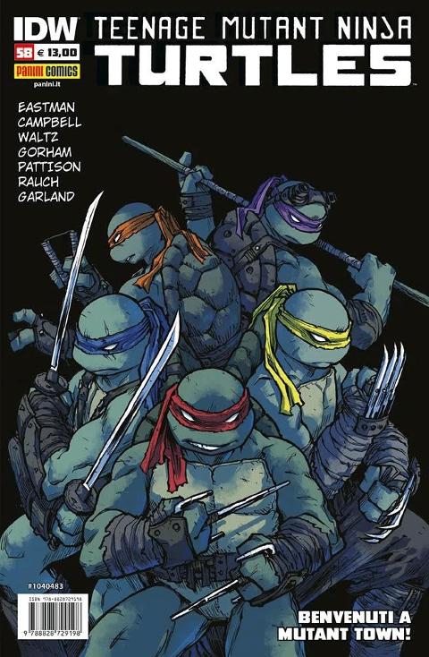 TEENAGE MUTANT NINJA TURTLES 51 PANINI COMICS AA.VV. - Palermo