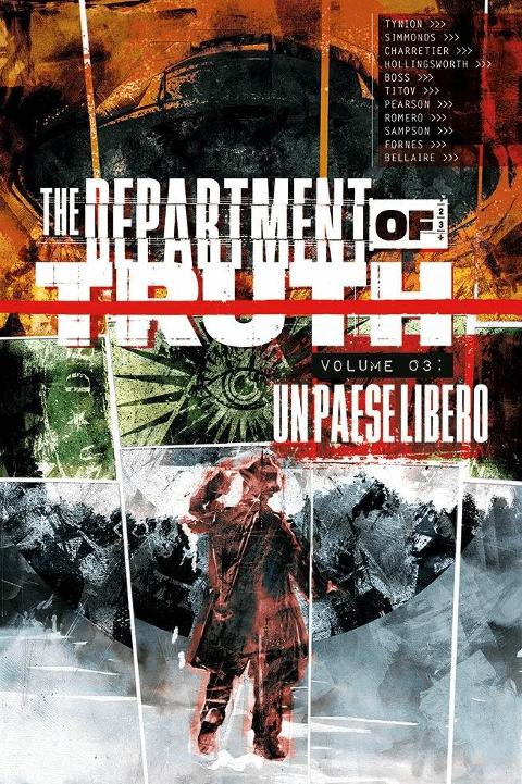 THE DEPARTMENT OF TRUTH 03 - UN PAESE LIBERO PANINI ROMANZO TYNION IV, SIMMONDS & AA.VV.