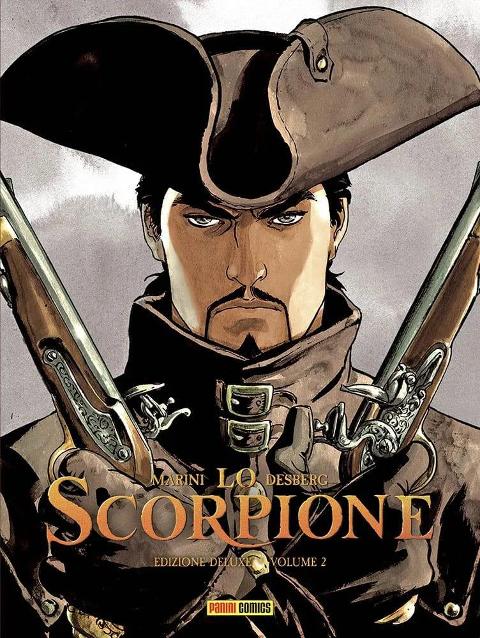 LO SCORPIONE 02 EDIZIONE DELUXE PANIINI FUMTTO STEPHEN DESBERG, ENRICO MARINI