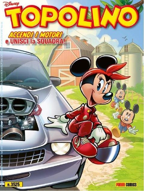 TOPOLINO 3525 - COVER MINNI DISNEY FUMETTO AA.VV.
