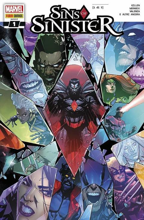 SINS OF SINISTER 01 MARVEL COMICS CHECCHETTO, GILLEN & AA.VV.