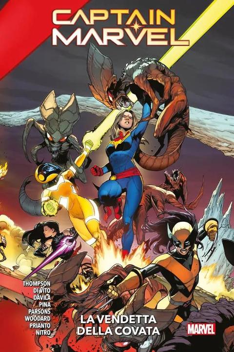 CAPITAN MARVEL - LA VENDETTA DELLA COVATA MARVEL COMICS THOMPSON, DI VITO & AA.VV.