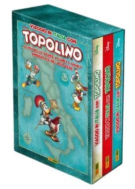 VIAGGIO IN ITALIA CON TOPOLINO COFANETTO COMPLETO DISNEY FUMETTO AA.VV.
