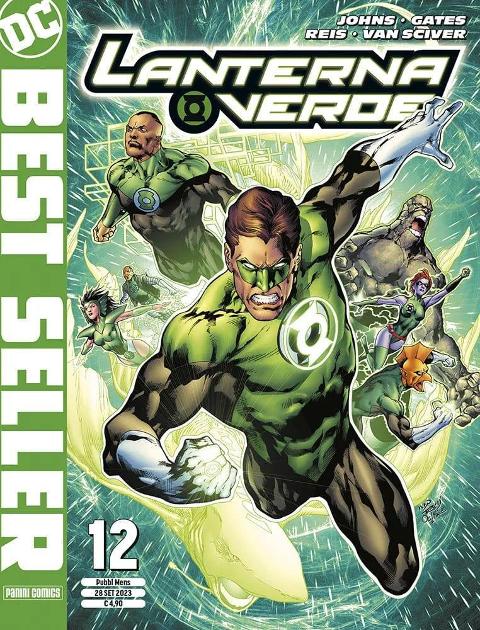 LANTERNA VERDE DI GEOFF JOHNS 12 DC COMICS GEOFF JOHNS & AA.VV.