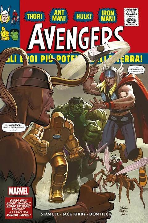 AVENGERS CLASSIC ANNIVERSARY EDITION 01 MARVEL COMICS LEE, KIRBY & HECK