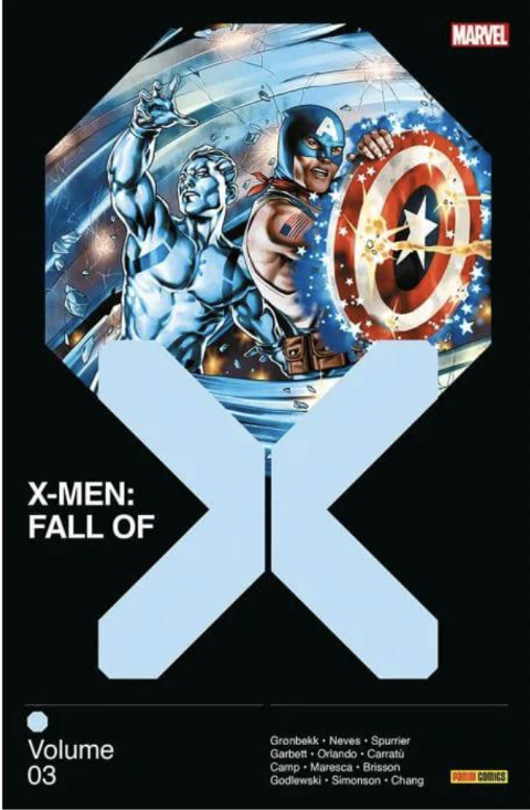 X-MEN: FALL OF X 03 MARVEL COMICS GARBETT, BRISSON & AA.VV.