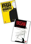 YASHA 01 + BANANA FISH OFFICIAL GUIDEBOOK REBIRTH PLANETMANGA SEINEN AKIMI YOSHIDA
