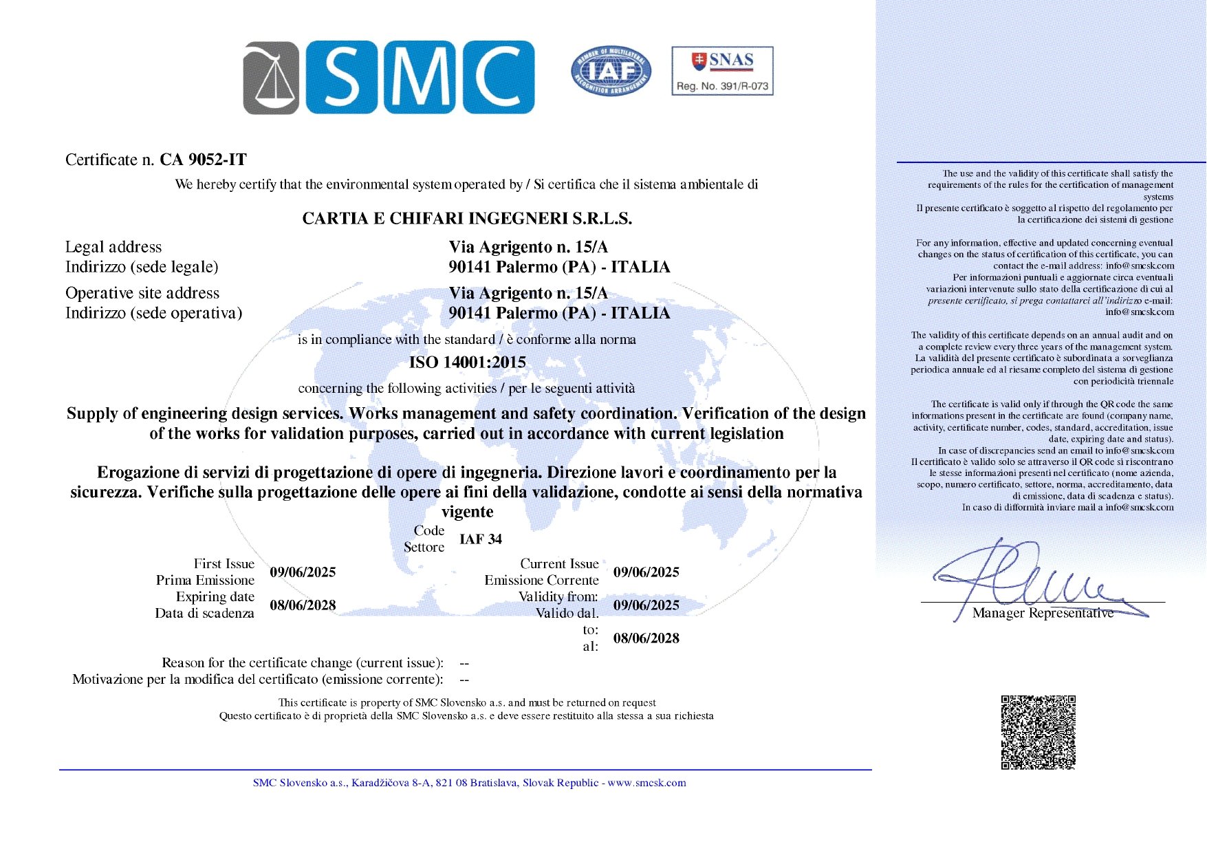UNI EN ISO 14001:2015