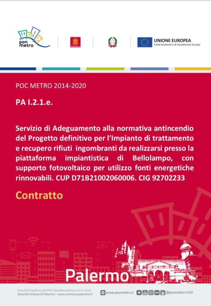 Comune di Palermo - Bellolampo...Siamo stati scelti!