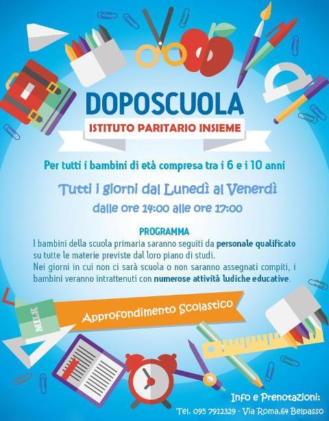 Servizio "Dopo Scuola" Primaria