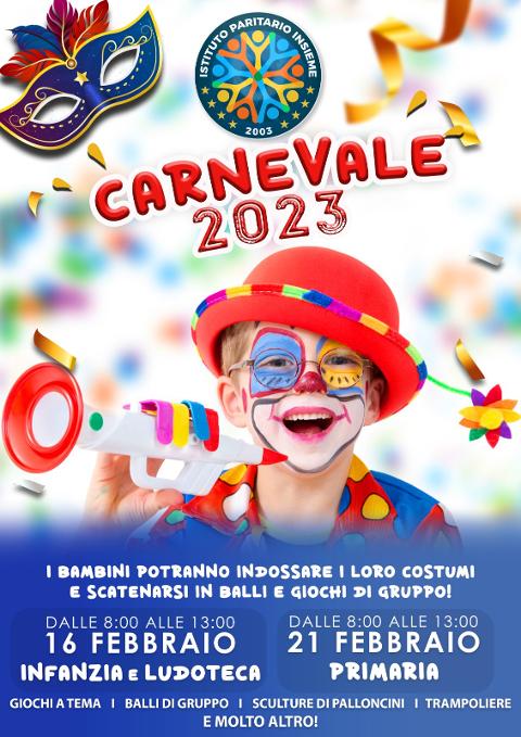 Progetto Scolastico Carnevale 2023