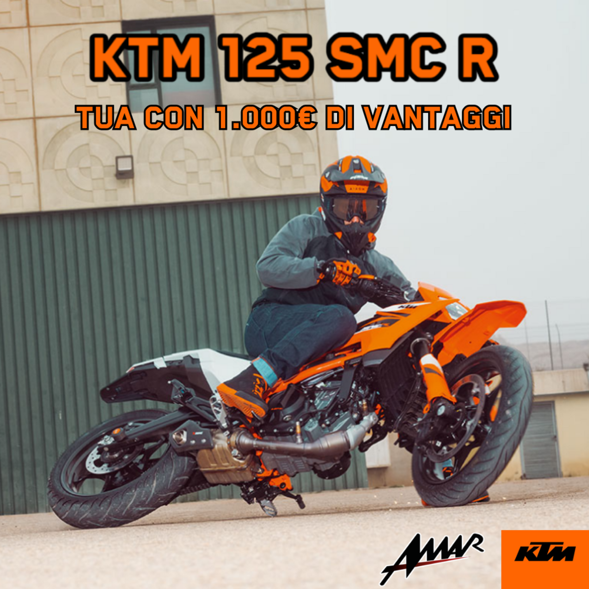 KTM 125 SMC R: Tasso Zero + 1000€ Di Vantaggi