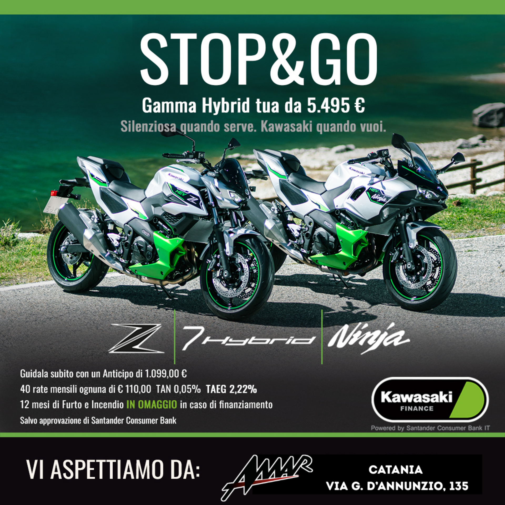 Gamma Hybrid Kawasaki: adesso è ancora più accessibile!
