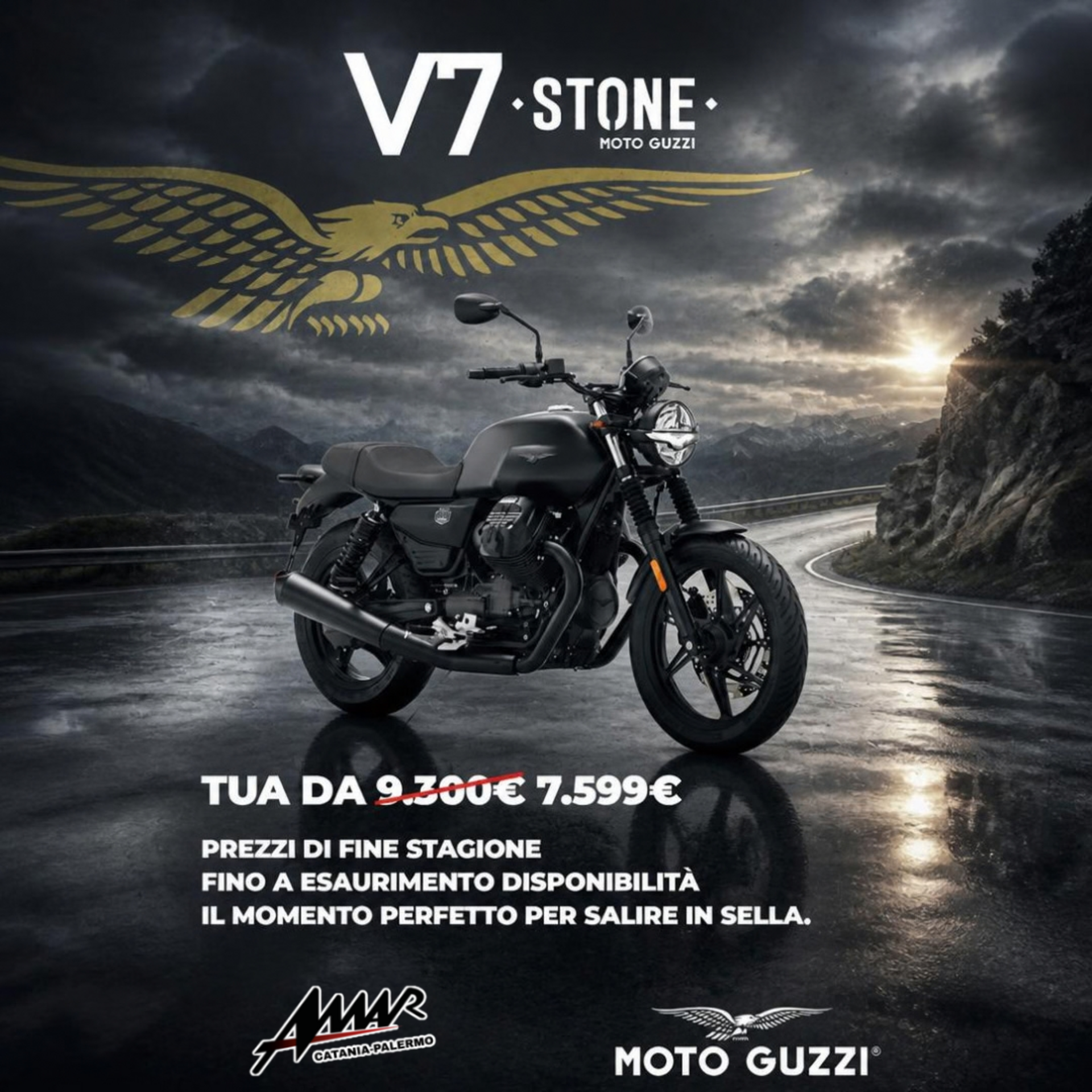 Prezzi di fine stagione su Moto Guzzi e Aprilia