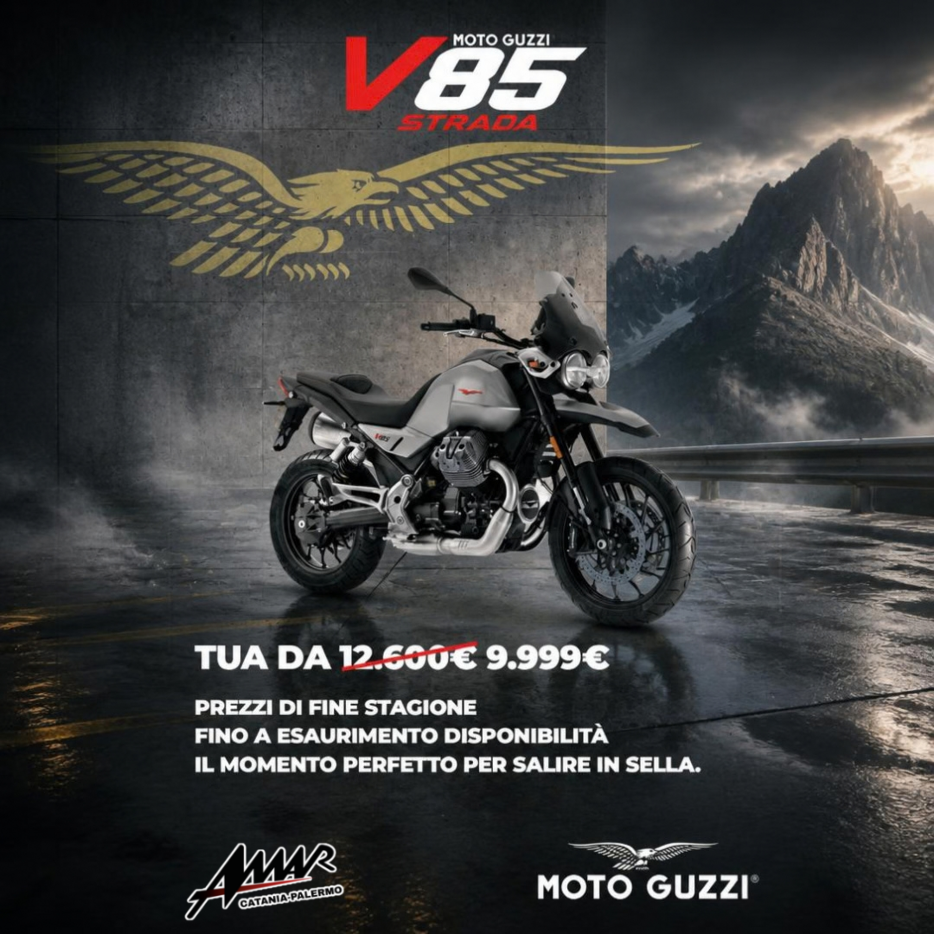 Prezzi di fine stagione su Moto Guzzi e Aprilia