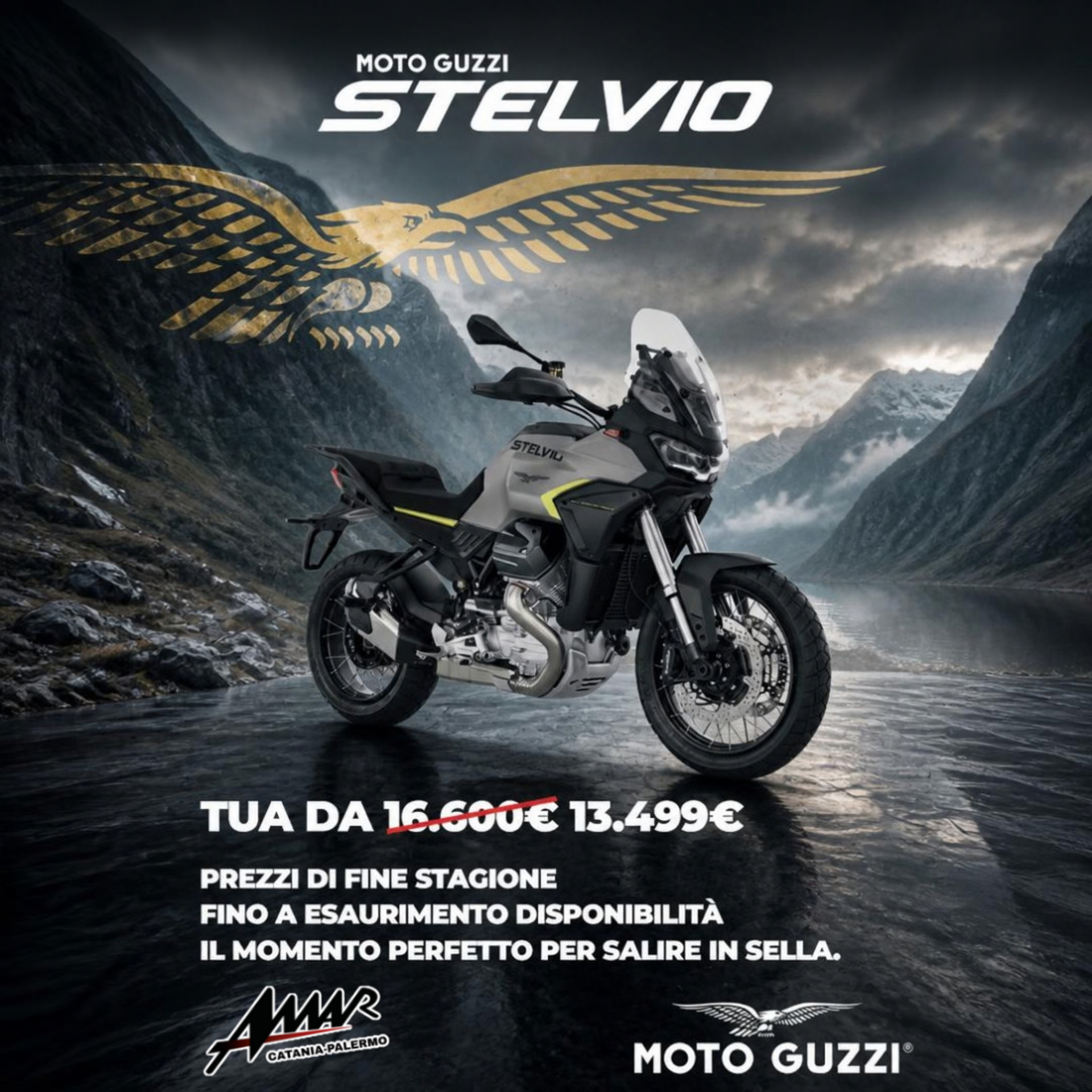 Prezzi di fine stagione su Moto Guzzi e Aprilia