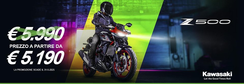 Z500: tua a partire da € 5.190