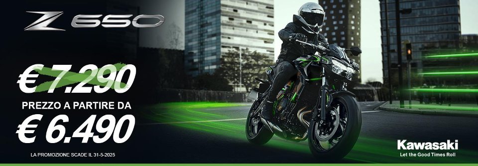 Z650: tua a partire da € 6.490