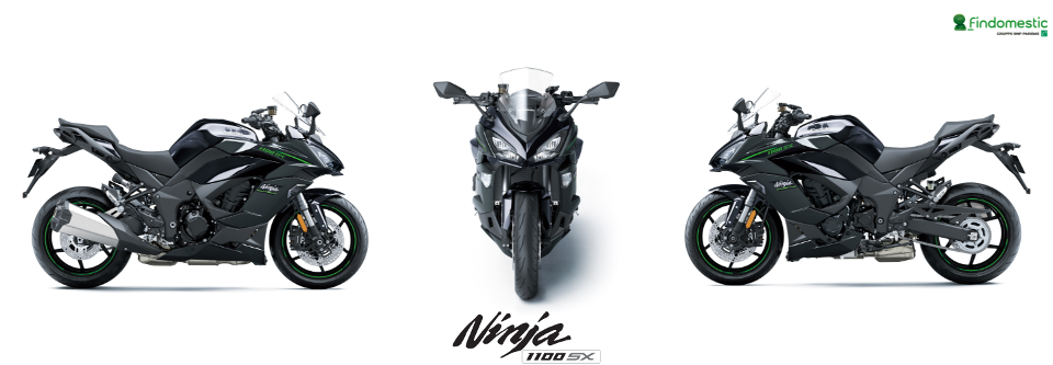 Ninja 1100 SX metà moto a interessi ZERO