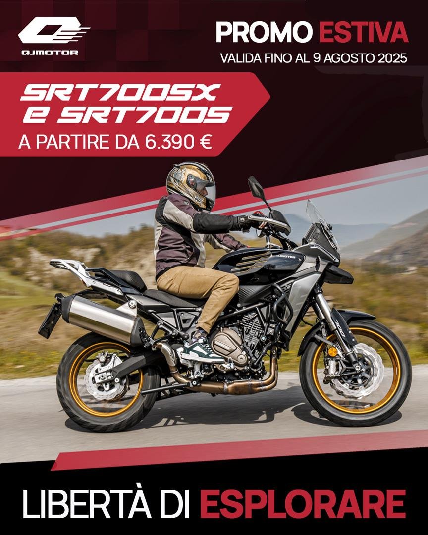 SRT 700SX/SRT700S: A PARTIRE DA 6.390 EURO