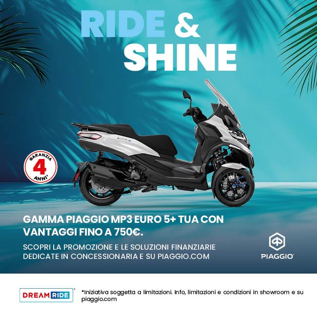 PIAGGIO MP3 TUO CON VANTAGGI FINO A 750€