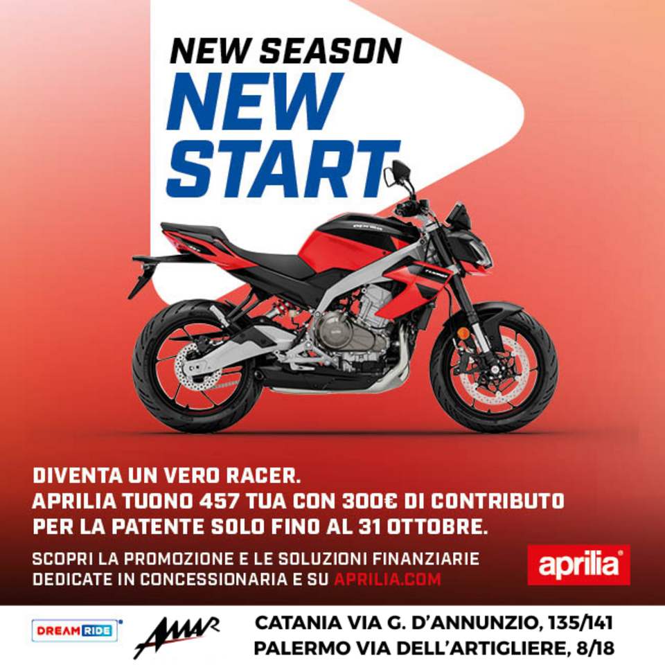 PORTE APERTE APRILIA TUONO 457