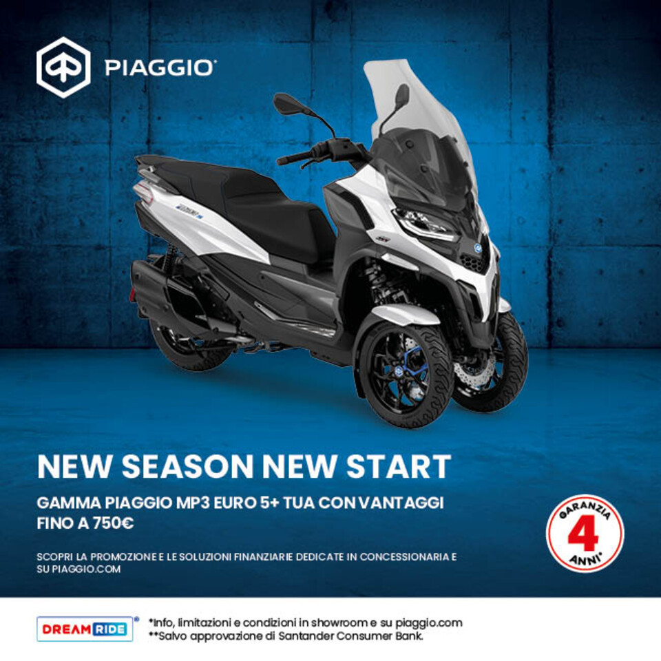 PIAGGIO MP3 TUO CON VANTAGGI FINO A 750€