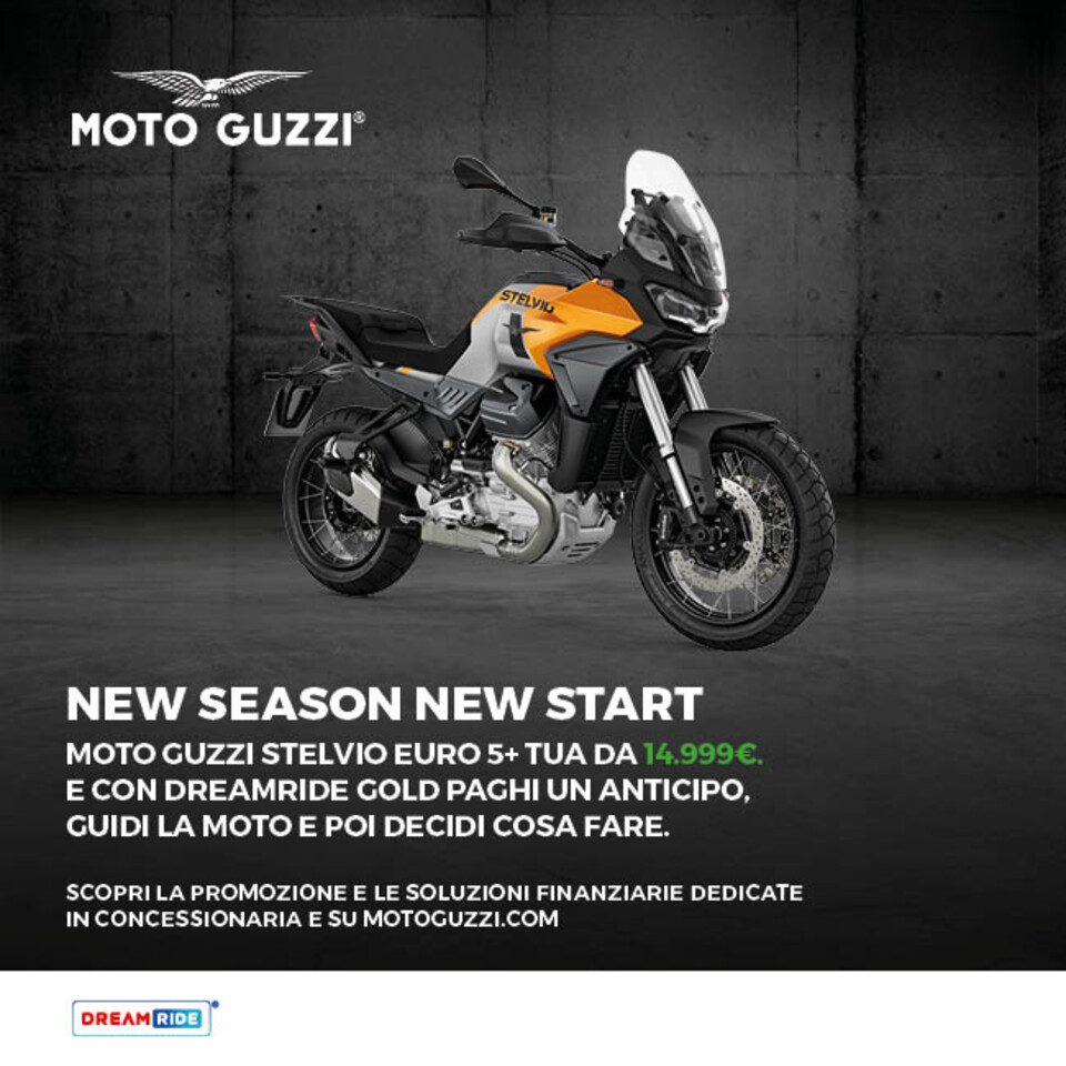 STELVIO TUA DA 14.999€ E CON DREAMRIDE GOLD PAGHI UN ANTICIPO, GUIDI LA MOTO E POI DECIDI COSA FARE.