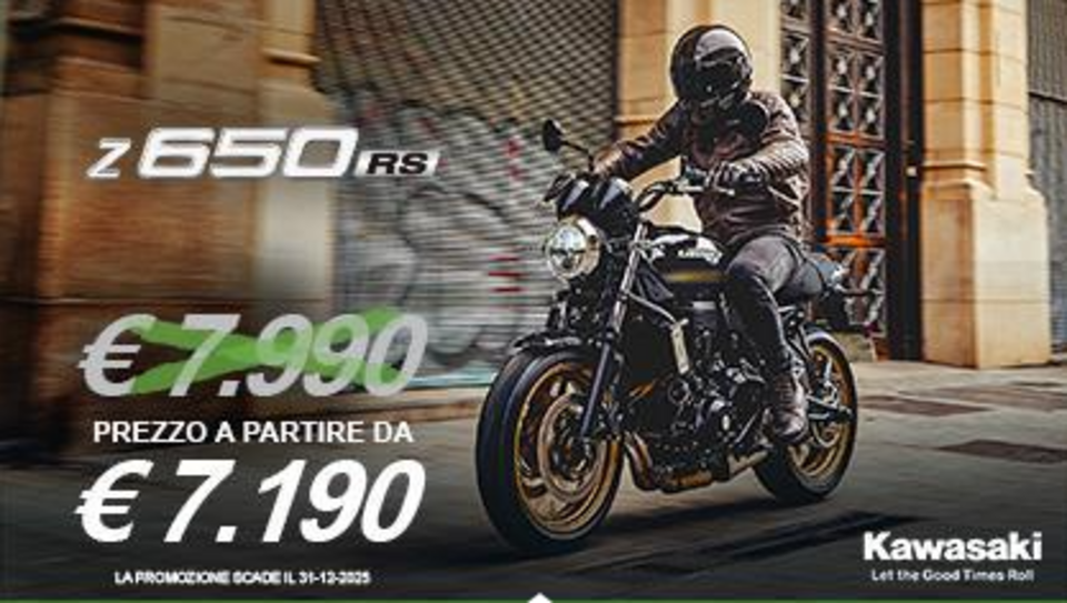 Z650RS: tua a partire da €7190