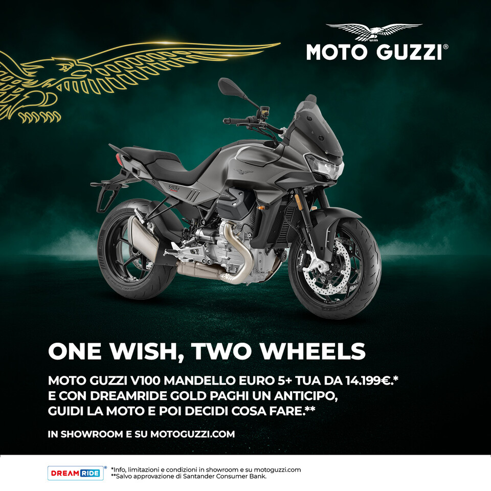 V100 MANDELLO E’ TUA DA 14.199€ E CON DREAMRIDE GOLD PAGHI UN ANTICIPO, GUIDI LA MOTO E POI DECIDI.
