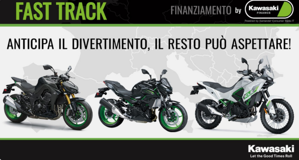 Parti ora con FAST TRACK - Paghi subito la metà e al resto ci pensi dopo 12 mesi!