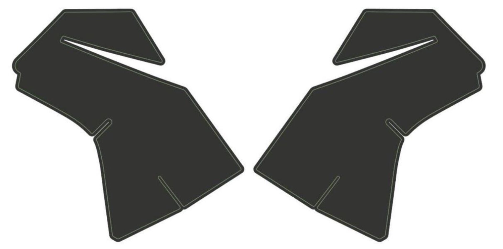 Kit di adesivi di protezione del serbatoio KTM