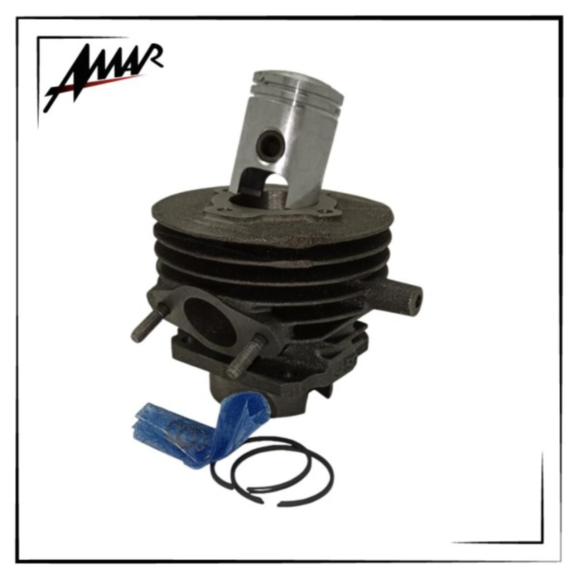 GRUPPO TERMICO ORIGINALE CILINDRO E PISTONE PIAGGIO VESPA PK 50 RUSH  PIAGGIO