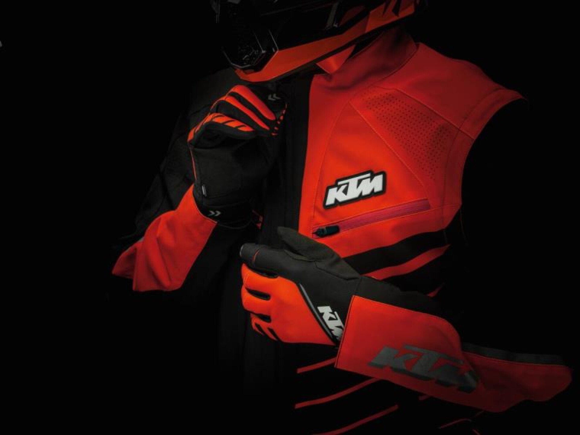 RACETECH GLOVES KTM
