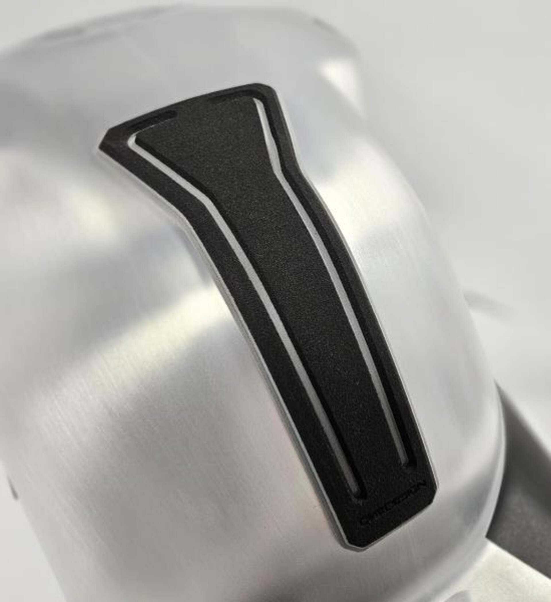 PROTEGGI SERBAOIO IN HDF NERO E GRIGIO PRINT