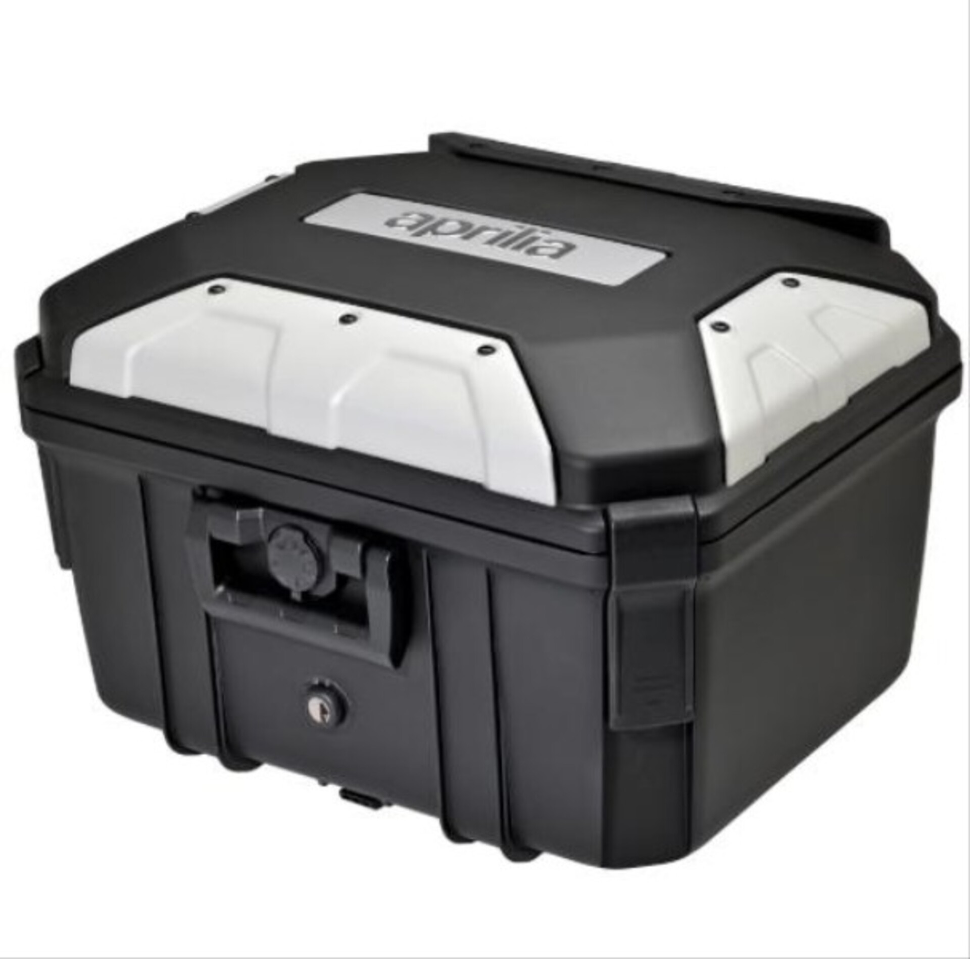 BAULE IN PLASTICA/ALLUM. CON PIASTRA APRILIA TUAREG 660 PIAGGIO