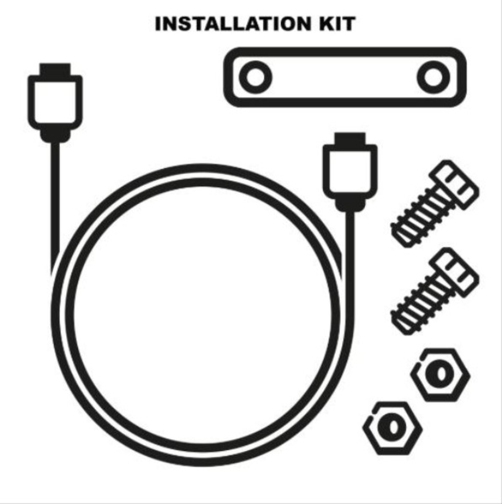 KIT INSTALLAZIONE FARETTI PROFONDITA' APRILIA TUAREG 660 PIAGGIO