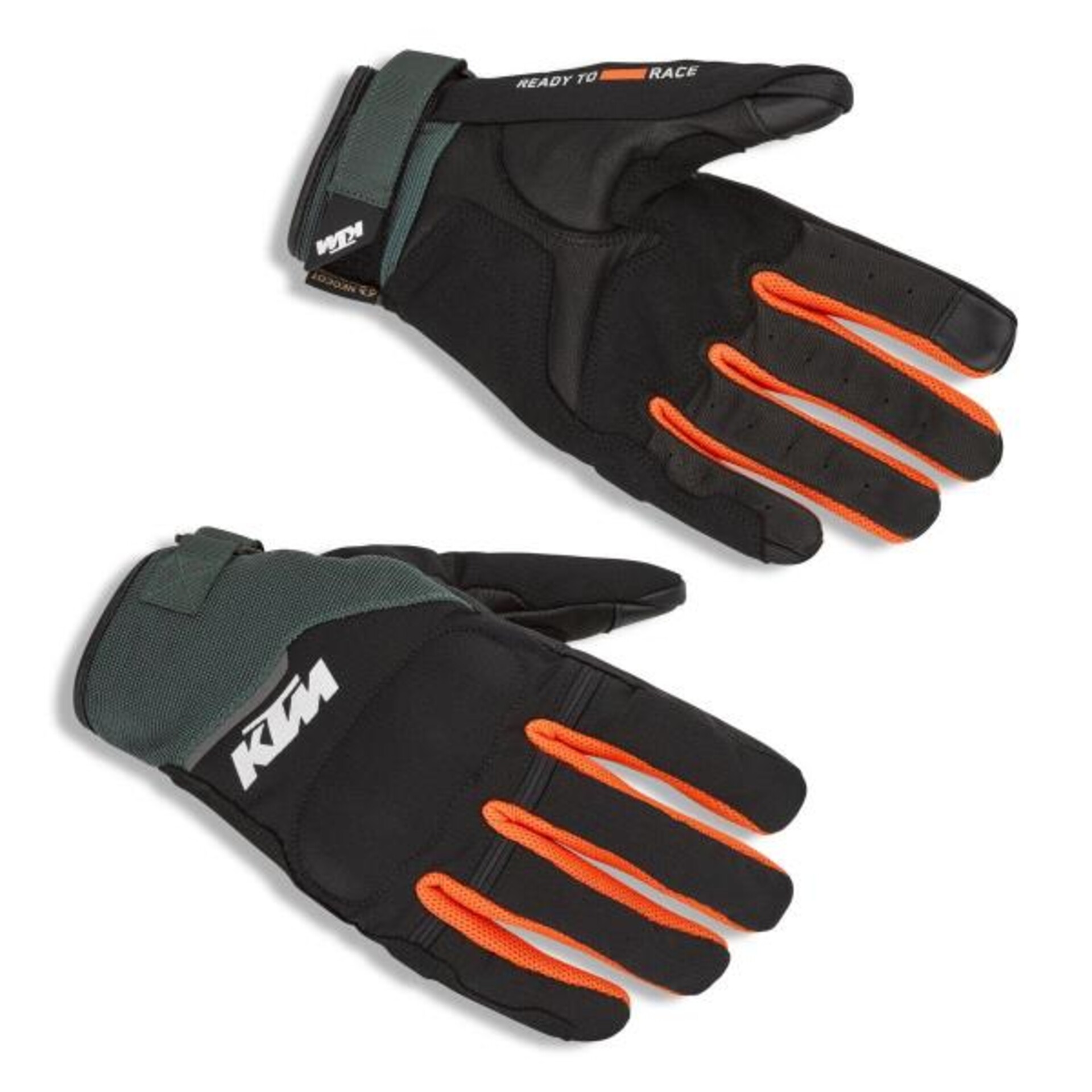 TWO 4 RIDE V3 GLOVES BLK/GREEN KTM