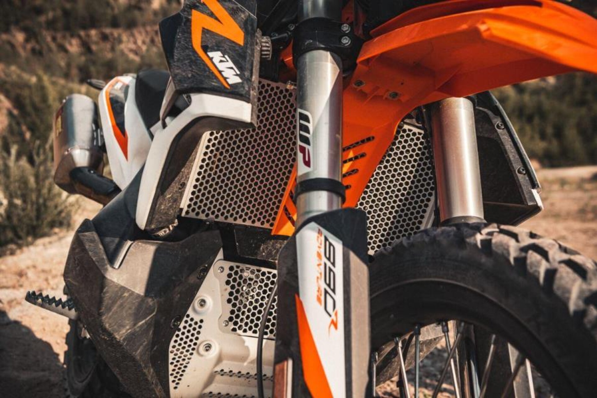 Griglia di protezione del radiatore KTM