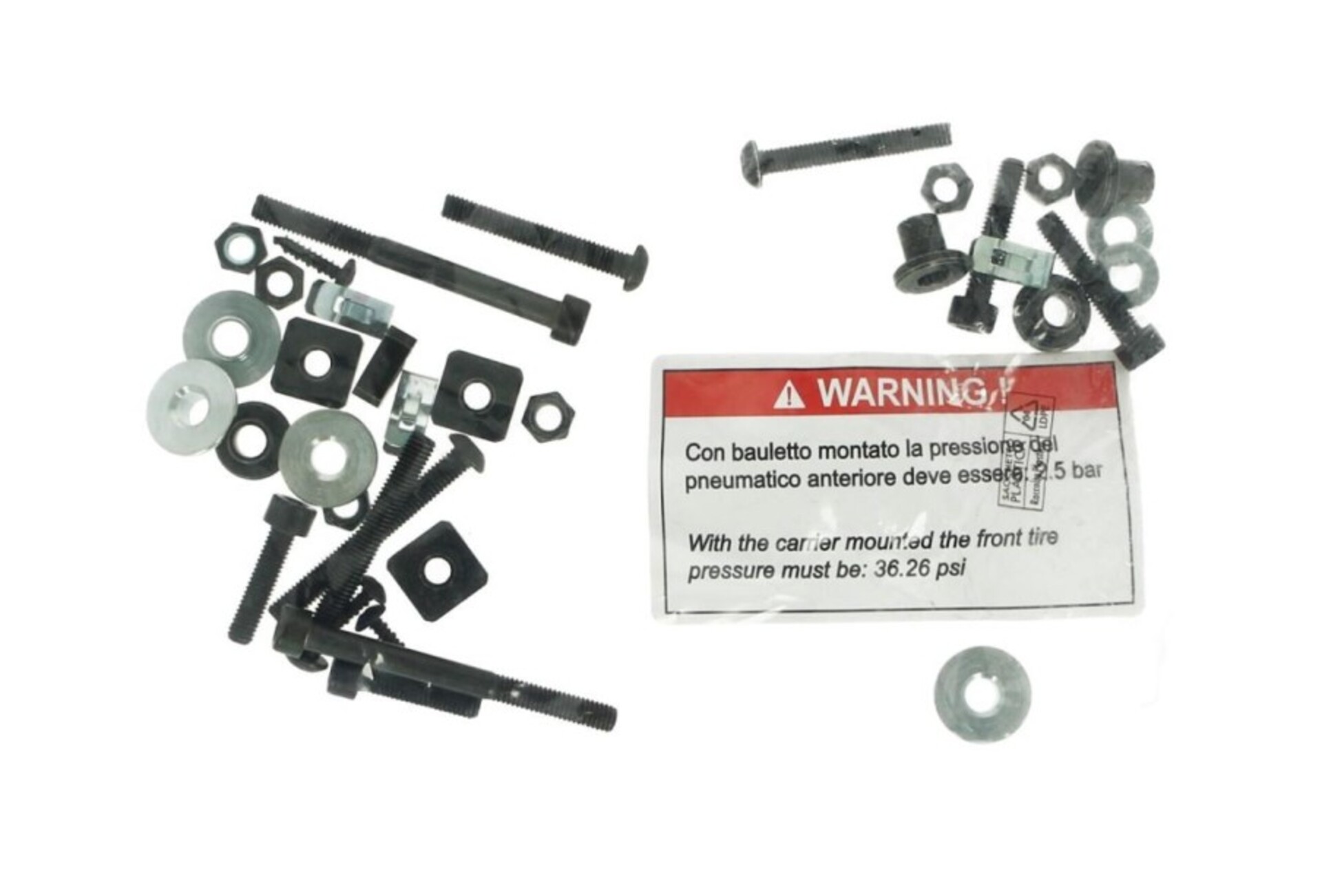KIT BAULETTO NERO METEORA (93B)  * PIAGGIO