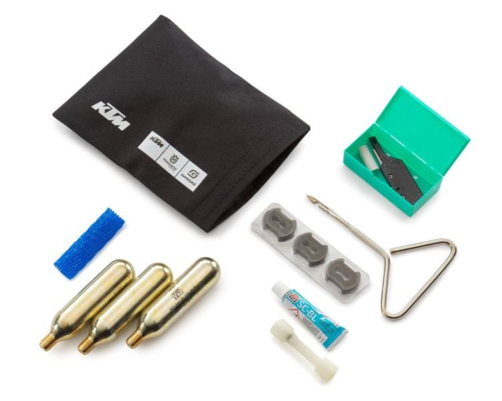 Kit di riparazione degli pneumatici KTM