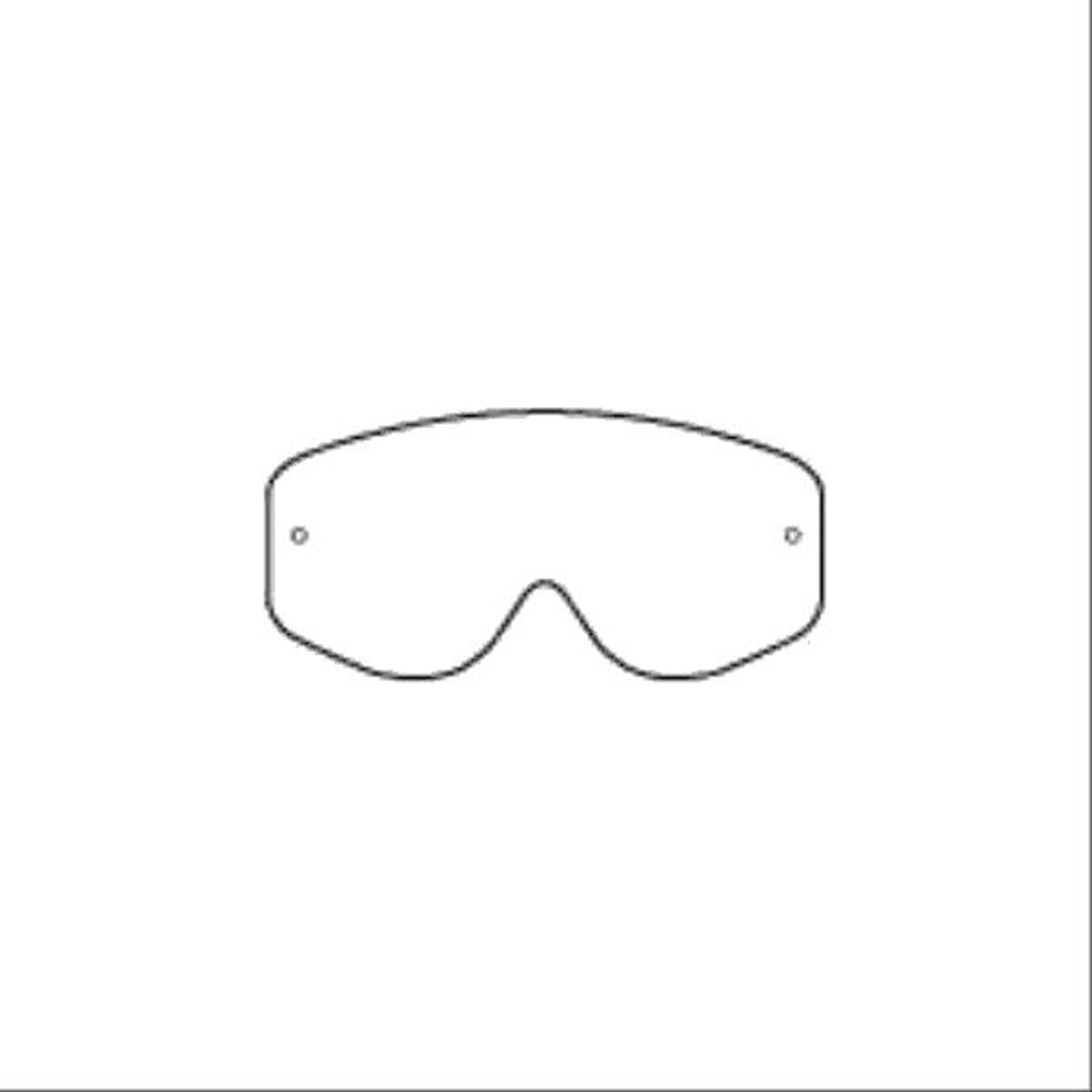 Occhiali chiaro Racing Single Lens