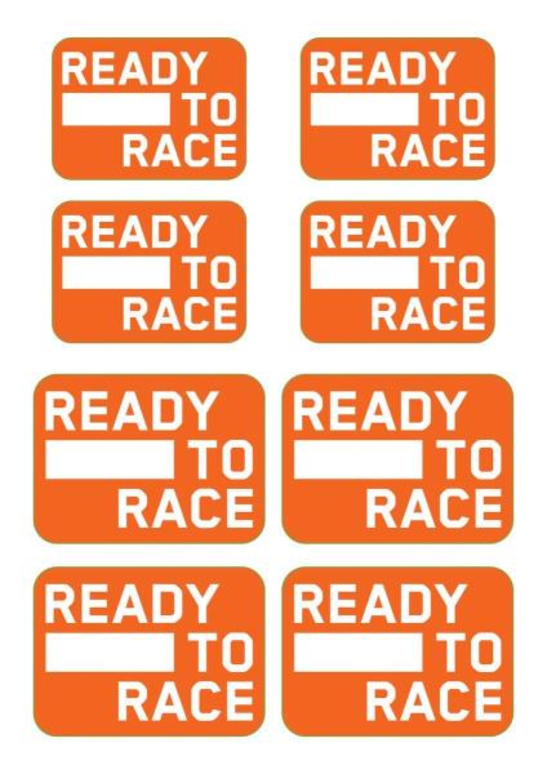Kit degli adesivi dei mozzi KTM