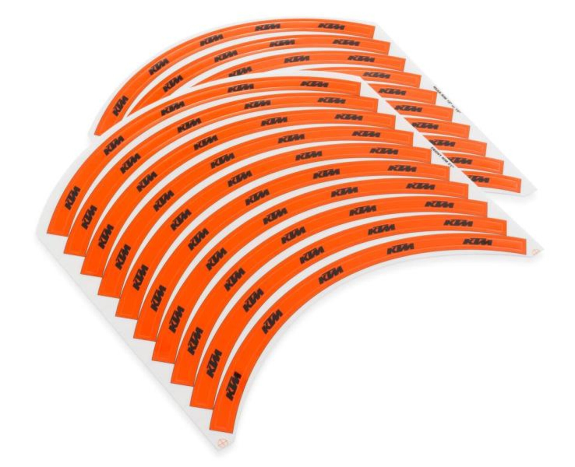 Set di adesivi per anello del cerchio KTM